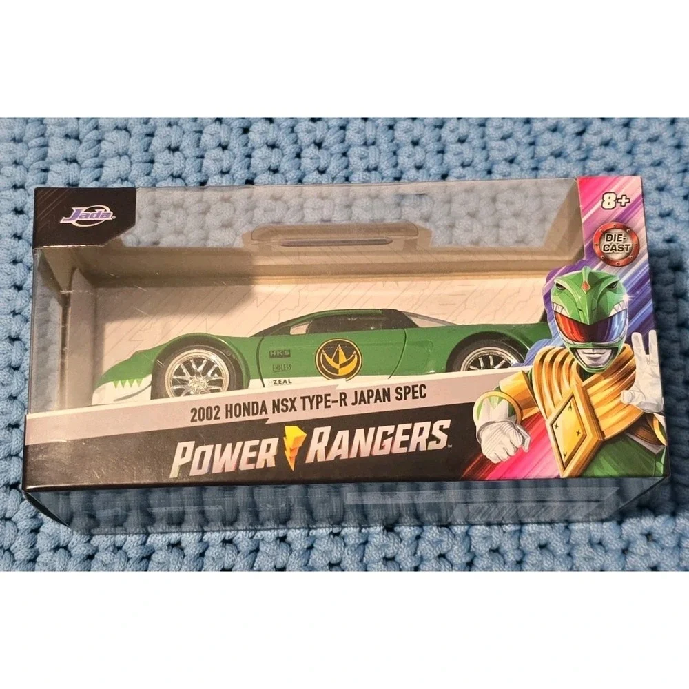 Jada Hollywood Rides Power Rangers Green 2002 Honda NSX Type-R Japan Spec 1:32